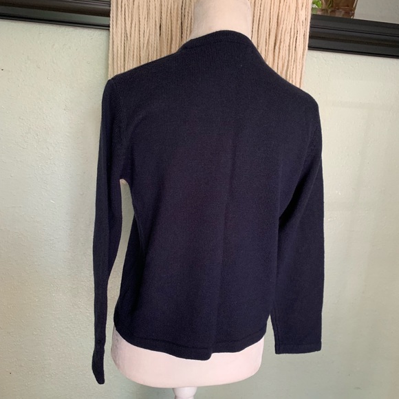 Pendleton petite stitched floral cardigan - Picture 4 of 7